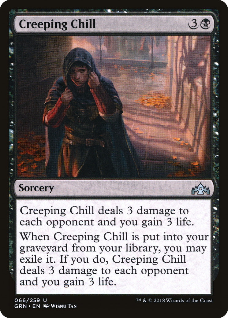 Creeping Chill (GRN-066)  - Guilds of Ravnica