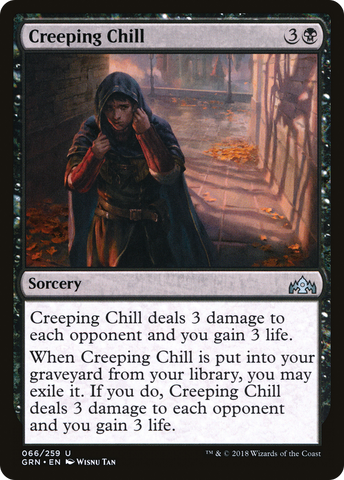Creeping Chill (GRN-066)  Foil - Guilds of Ravnica