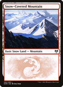Snow-Covered Mountain (283) (KHM-283)  - Kaldheim