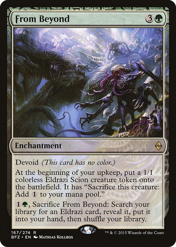 From Beyond (BFZ-167)  Foil - Battle for Zendikar
