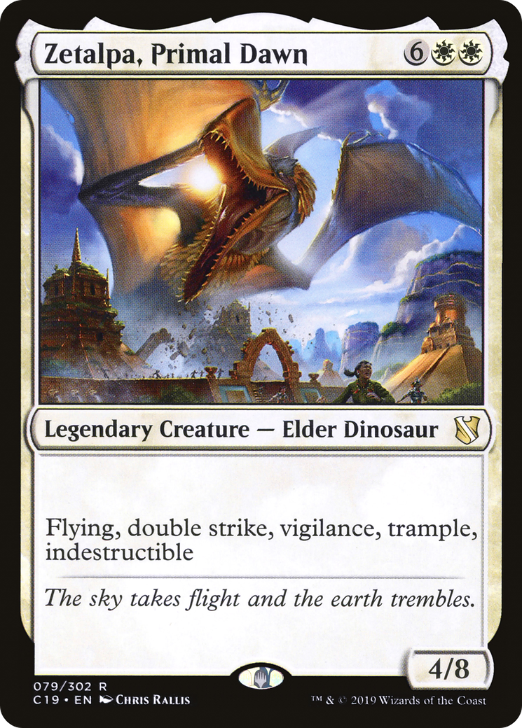 Zetalpa, Primal Dawn (C19-079)  - Commander 2019