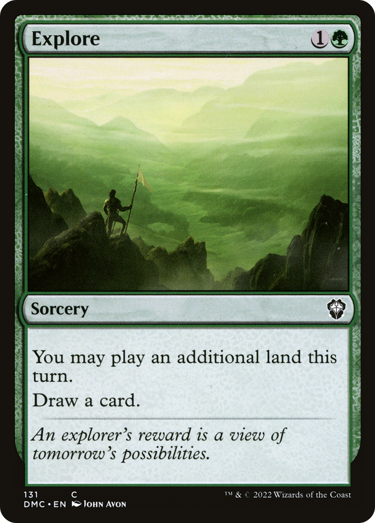 Explore (DMC-131)  - Dominaria United Commander