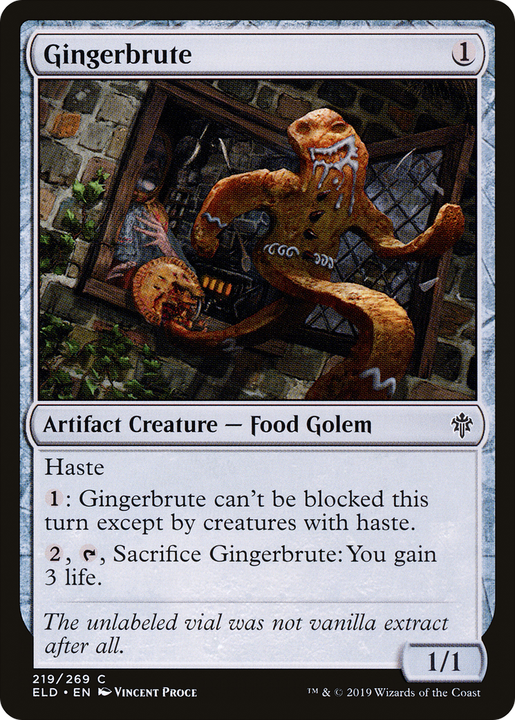 Gingerbrute (ELD-219)  Foil - Throne of Eldraine