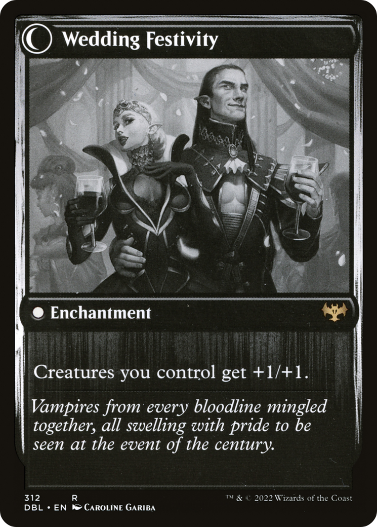 Wedding Announcement (DBL-312) - Innistrad: Double Feature: (Double Faced Transform) Foil