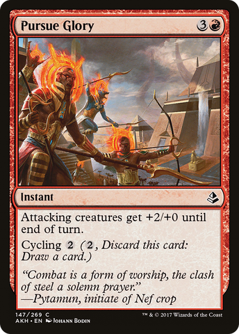Pursue Glory (AKH-147)  Foil - Amonkhet