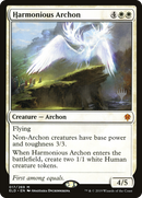 Harmonious Archon (PPELD-017)  Foil - Throne of Eldraine Promos