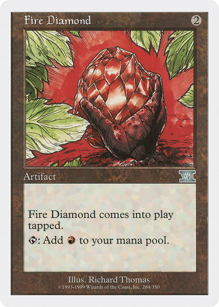 Fire Diamond (6ED-284)  - Classic Sixth Edition