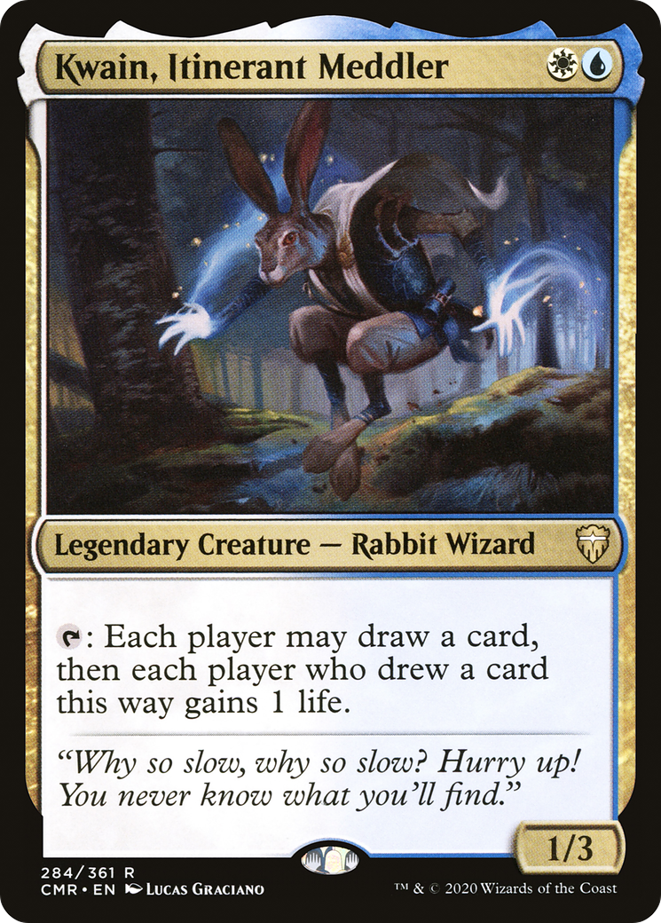 Kwain, Itinerant Meddler (CMR-284)  - Commander Legends