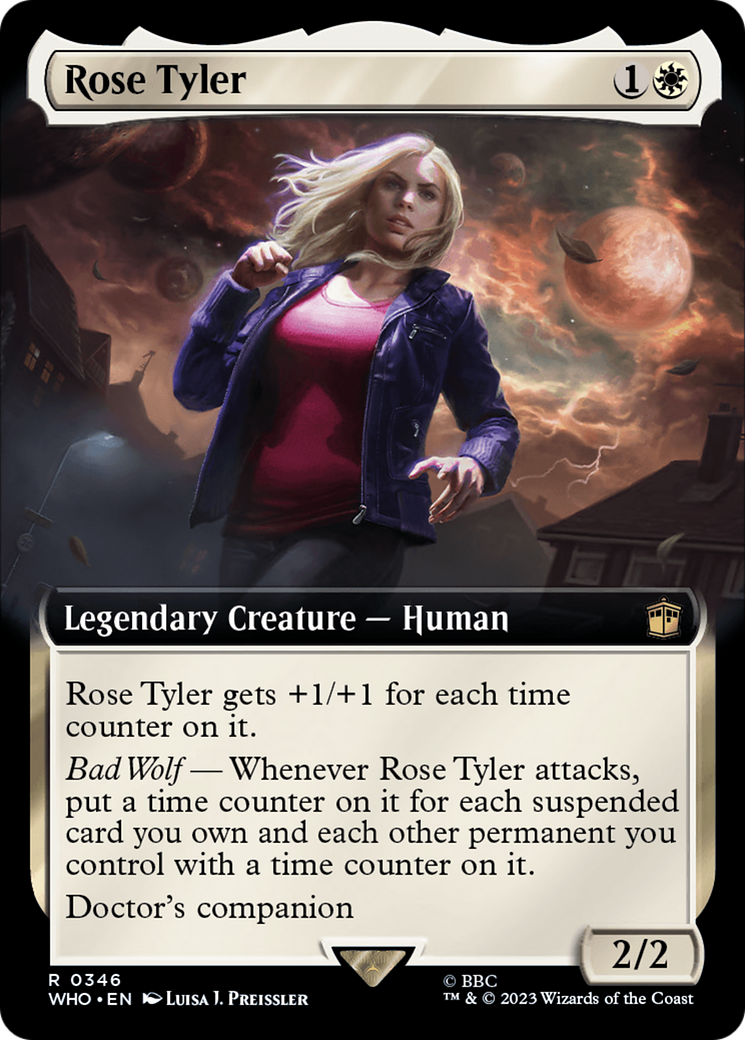 Rose Tyler (Extended Art) (WHO-346)  Foil - Doctor Who: (Extended Art)
