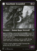 Baneblade Scoundrel (DBL-085) - Innistrad: Double Feature: (Double Faced Transform) Foil
