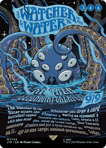 The Watcher in the Water (Borderless Poster) (LTR-734)  Foil - The Lord of the Rings: Tales of Middle-earth