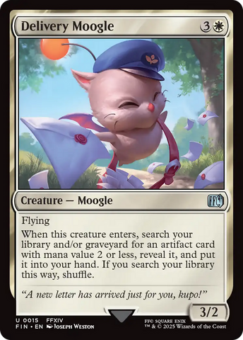 Delivery Moogle (FIN-015) - FINAL FANTASY Foil