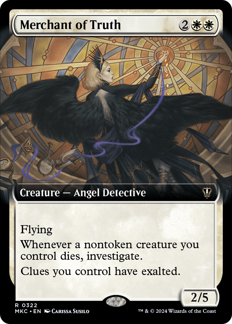 Merchant of Truth (Extended Art) (MKC-322)  - Murders at Karlov Manor Commander: (Extended Art)
