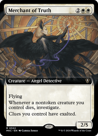 Merchant of Truth (Extended Art) (MKC-322)  - Murders at Karlov Manor Commander: (Extended Art)
