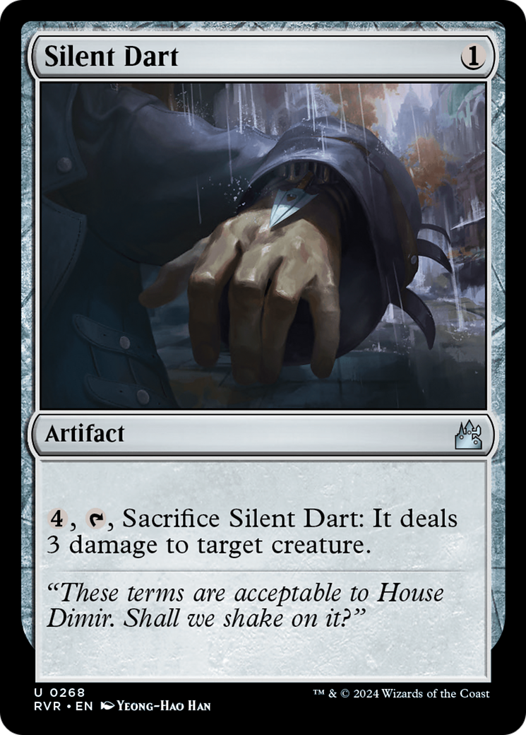 Silent Dart (RVR-268)  Foil - Ravnica Remastered