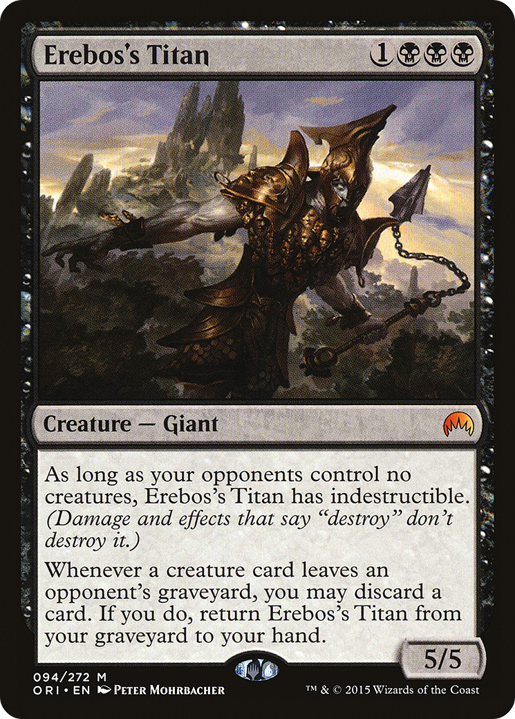 Erebos's Titan (ORI-094)  - Magic Origins