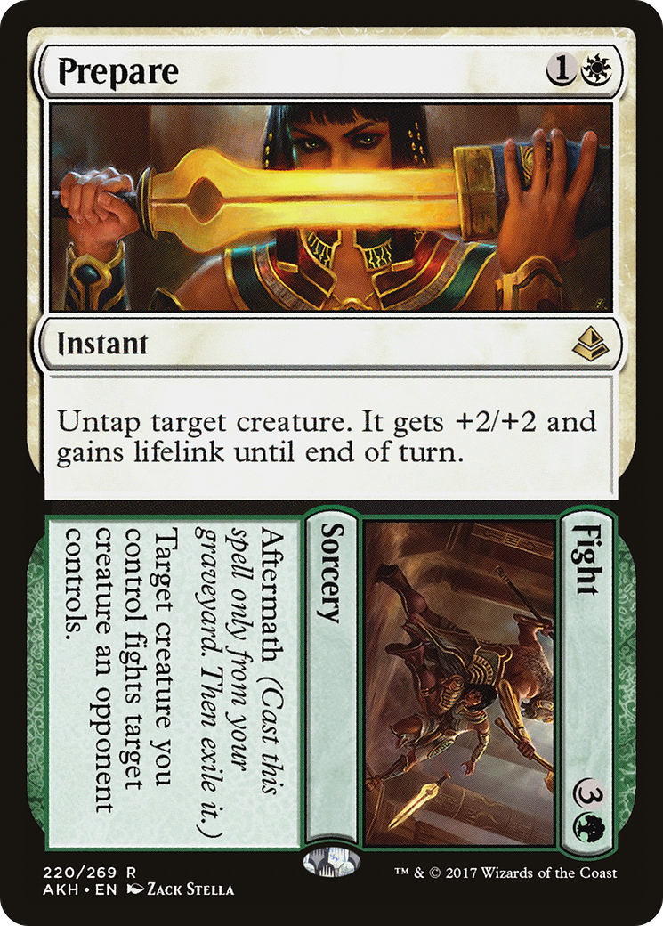 Prepare // Fight (AKH-220)  - Amonkhet