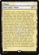 Plains (254) (Full-Text Lands) (SLD-254)  - Secret Lair Drop