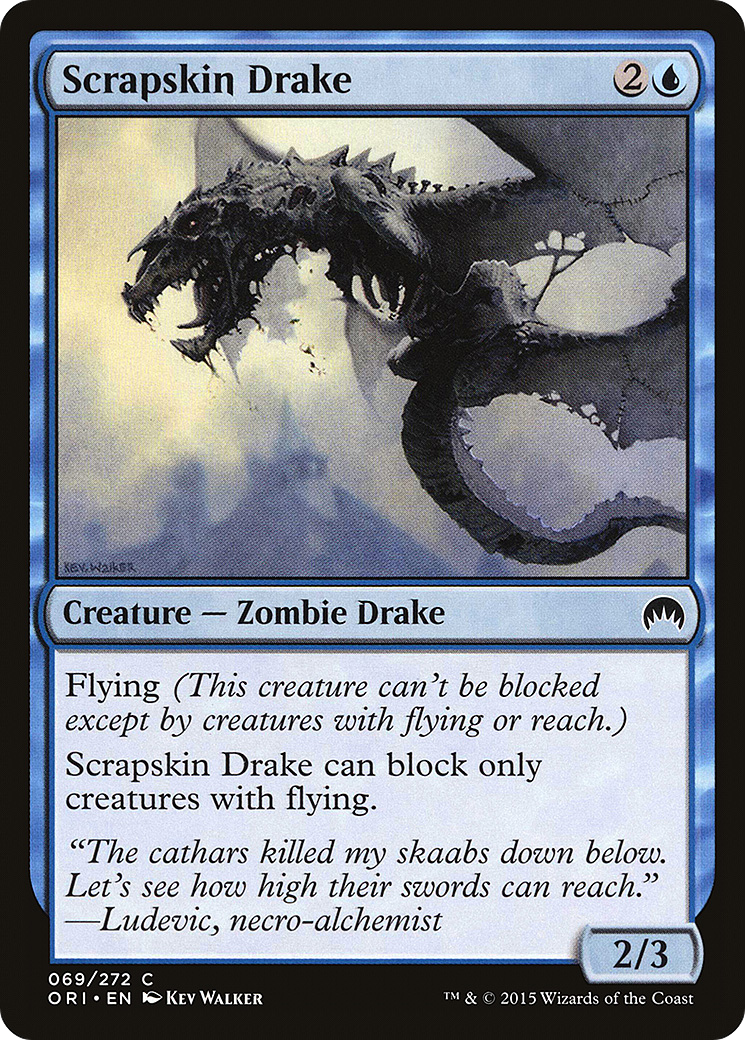 Scrapskin Drake (ORI-069)  Foil - Magic Origins