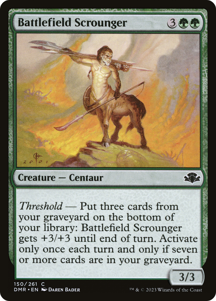 Battlefield Scrounger (DMR-150)  Foil - Dominaria Remastered