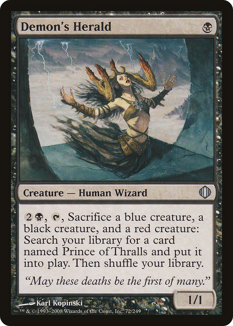 Demon's Herald (ALA-072)  - Shards of Alara