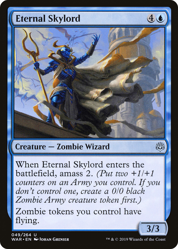Eternal Skylord (WAR-049)  Foil - War of the Spark