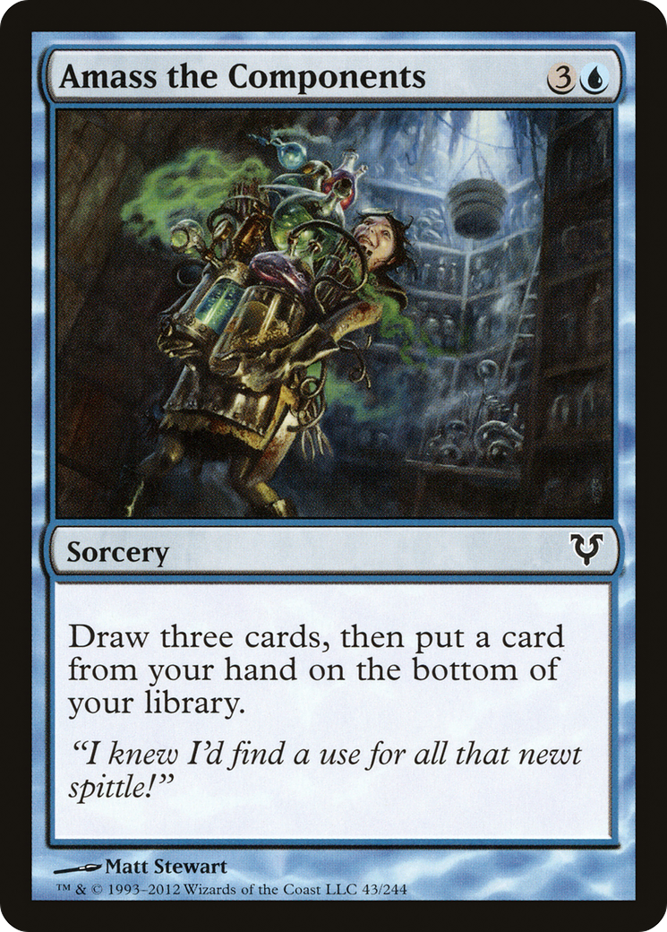 Amass the Components (AVR-043)  - Avacyn Restored