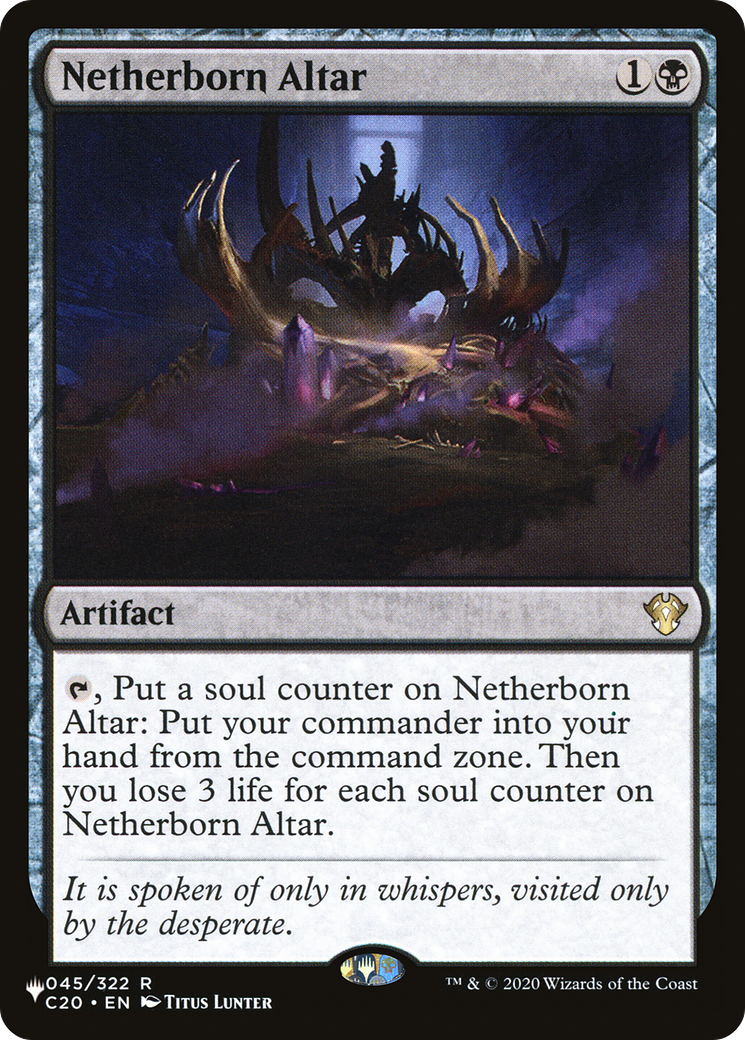 Netherborn Altar (LIST-C20-45)  - The List