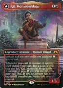Ral, Monsoon Mage (Borderless) (Textured Foil) (MH3-471)  Foil - Modern Horizons 3