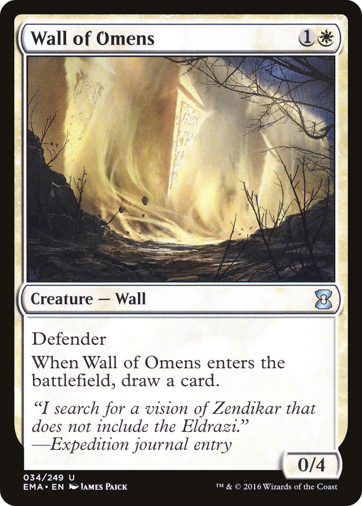 Wall of Omens (EMA-034)  - Eternal Masters