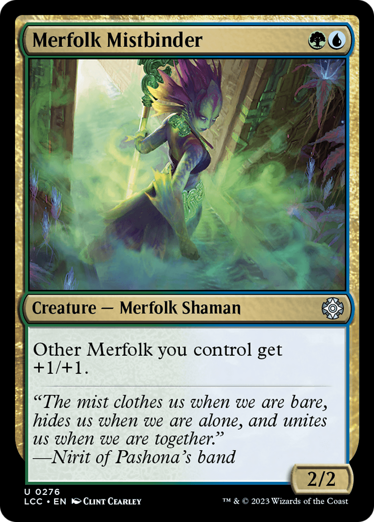 Merfolk Mistbinder (LCC-276)  - The Lost Caverns of Ixalan Commander
