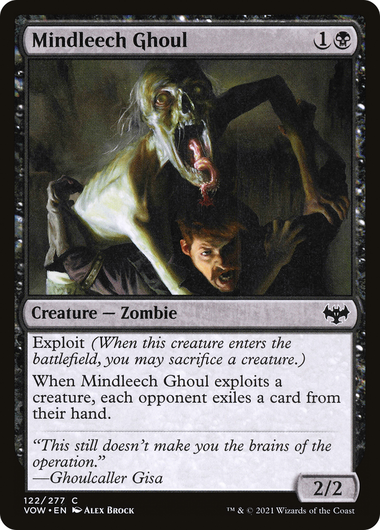 Mindleech Ghoul (VOW-122)  - Innistrad: Crimson Vow