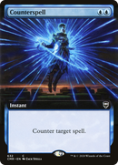 Counterspell (Extended Art) (CMR-632)  - Commander Legends: (Extended Art)