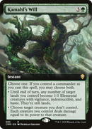 Kamahl's Will (Extended Art) (CMR-680)  - Commander Legends: (Extended Art)