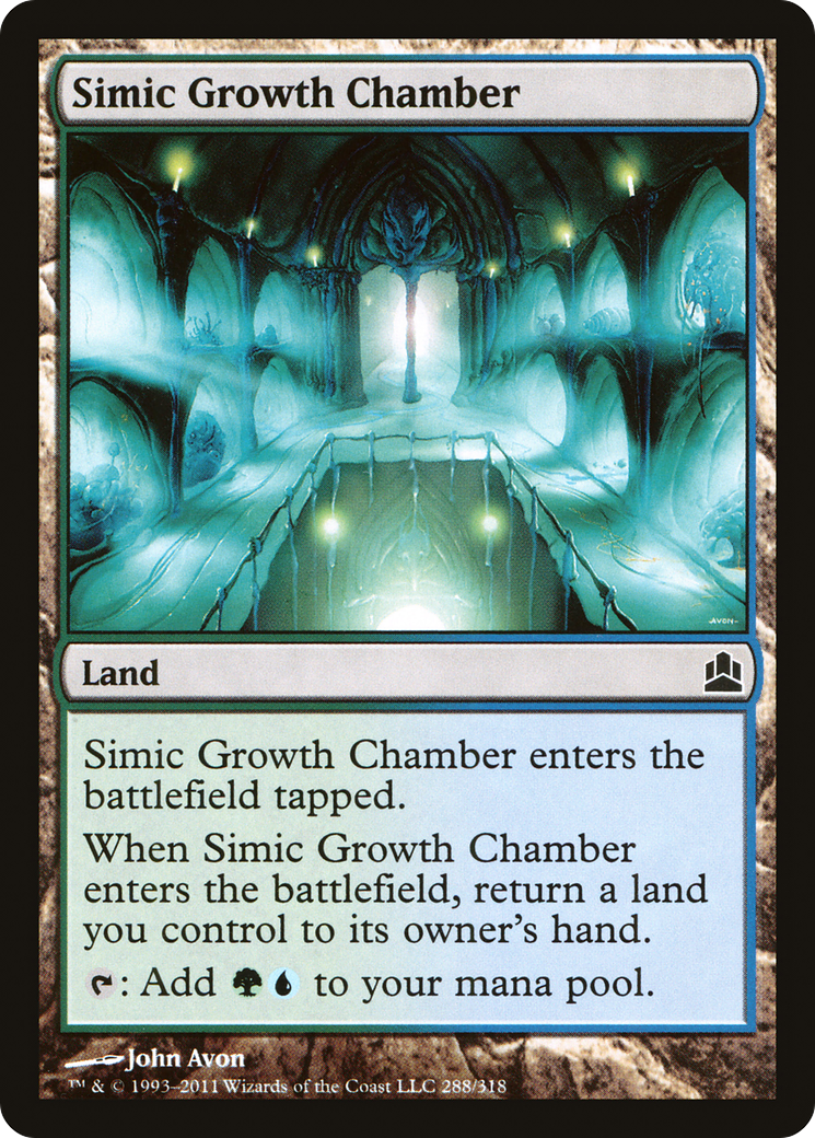 Simic Growth Chamber (CMD-288)  - Commander 2011