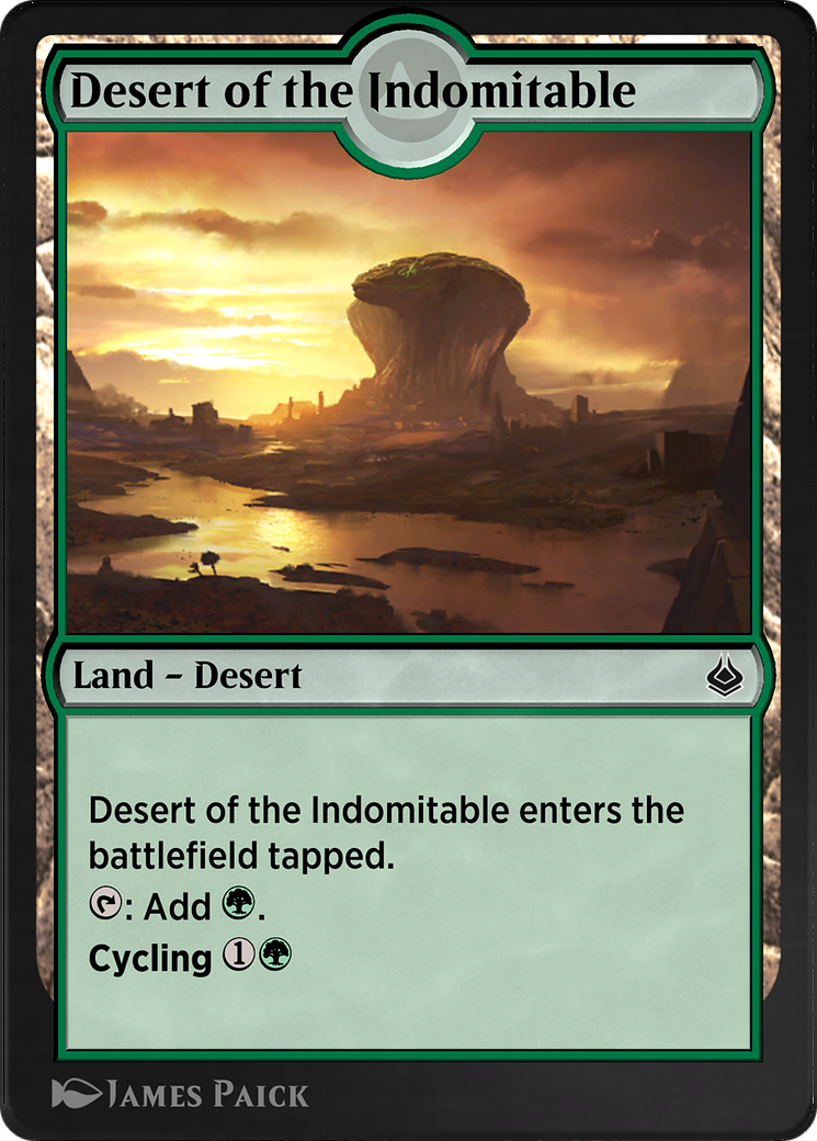 Desert of the Indomitable (AKR-289)  - Amonkhet Remastered