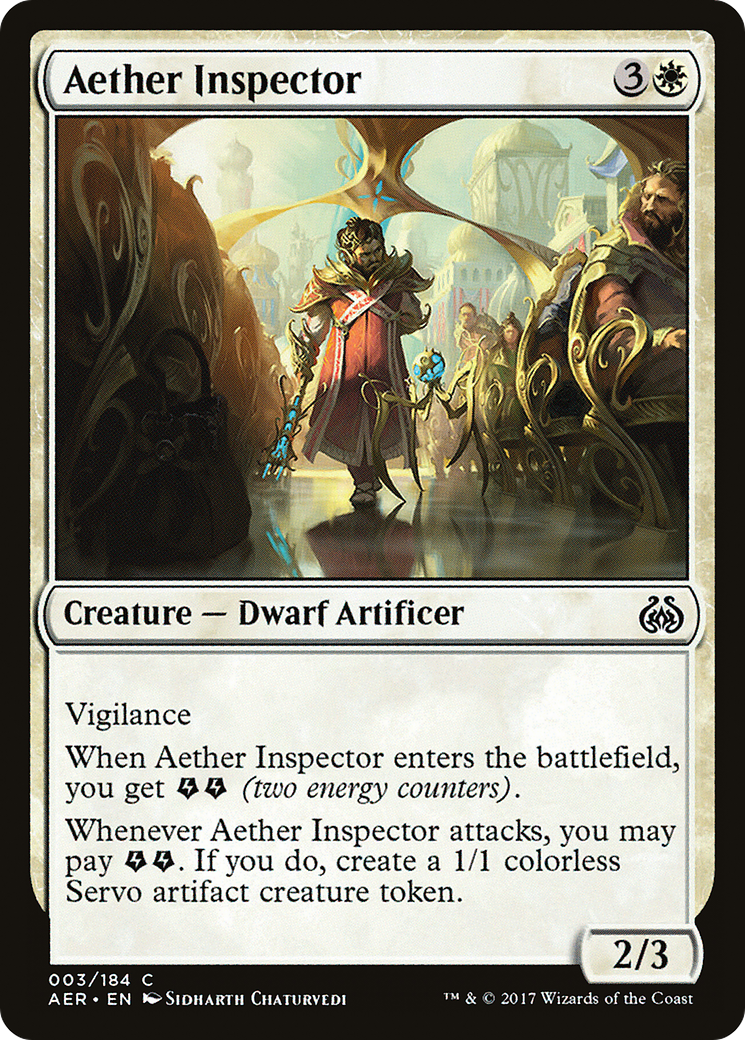 Aether Inspector (AER-003)  - Aether Revolt