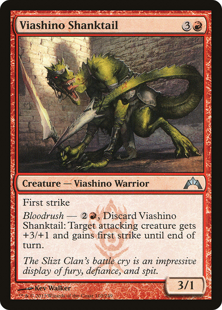 Viashino Shanktail (GTC-110)  - Gatecrash