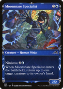 Moonsnare Specialist (Showcase) (NEO-335)  Foil - Kamigawa: Neon Dynasty: (Showcase)