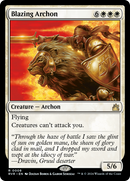 Blazing Archon (RVR-008)  - Ravnica Remastered