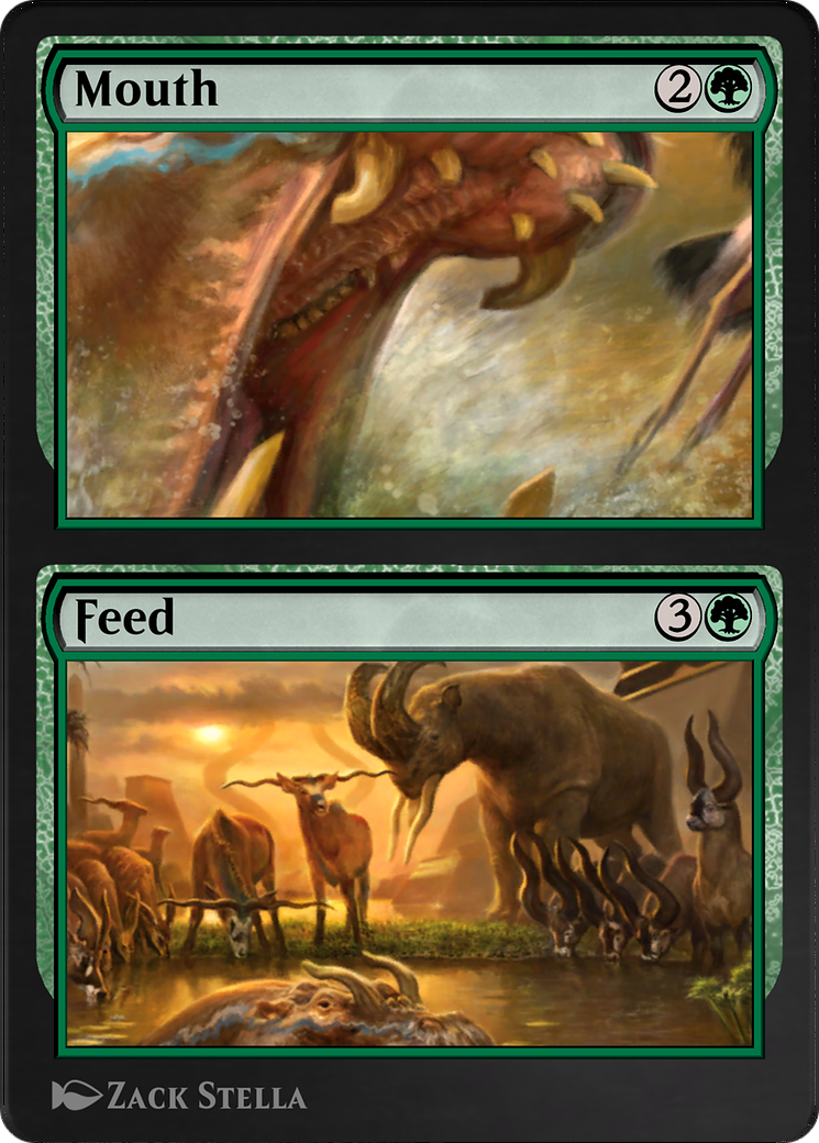 Mouth // Feed (AKR-202)  - Amonkhet Remastered