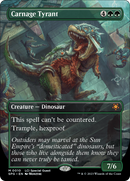 Carnage Tyrant (Borderless) (SPG-010)  Foil - Special Guests