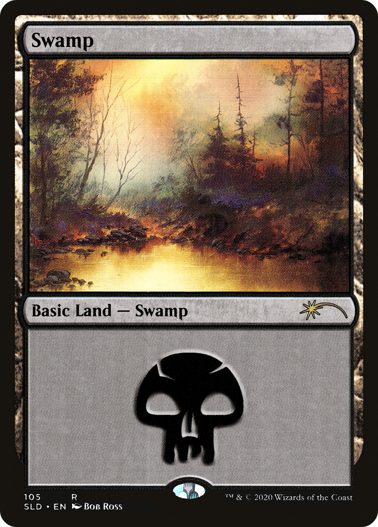 Swamp (105) (Bob Ross) (SLD-105)  - Secret Lair Drop