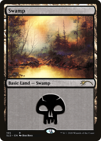Swamp (105) (Bob Ross) (SLD-105)  - Secret Lair Drop