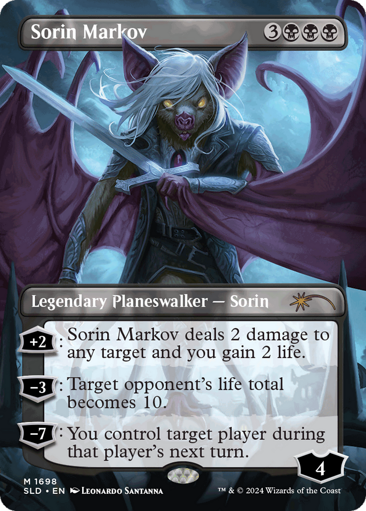 Sorin Markov (SLD-1698)  - Secret Lair Drop (Borderless)