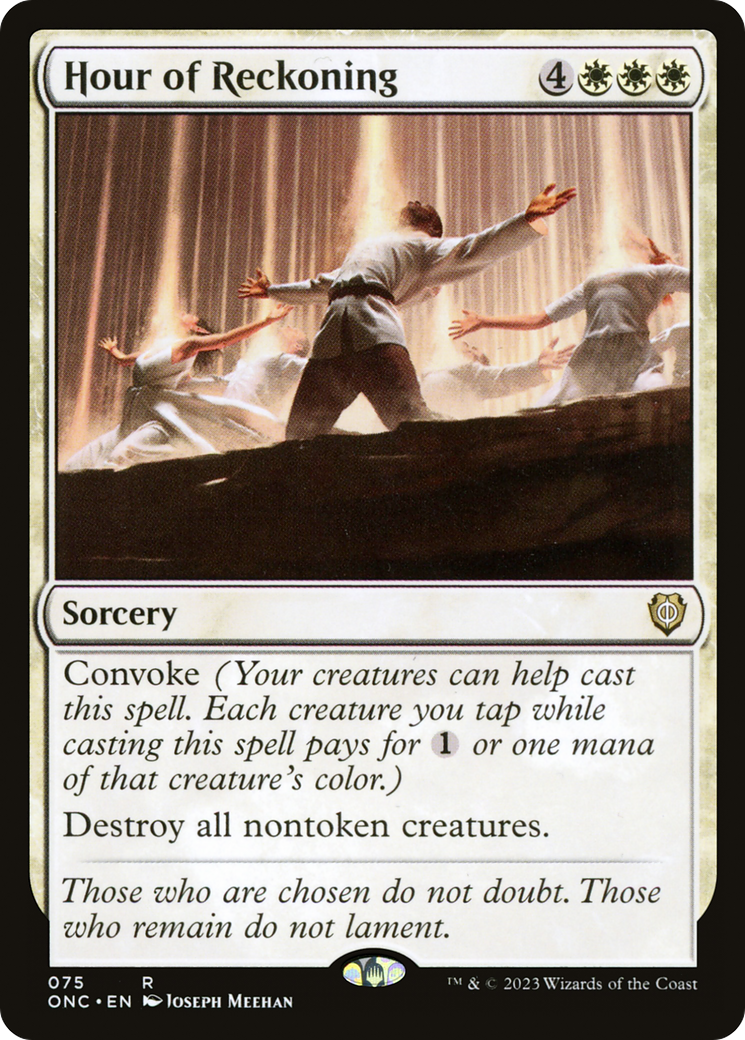 Hour of Reckoning (ONC-075)  - Phyrexia: All Will Be One Commander