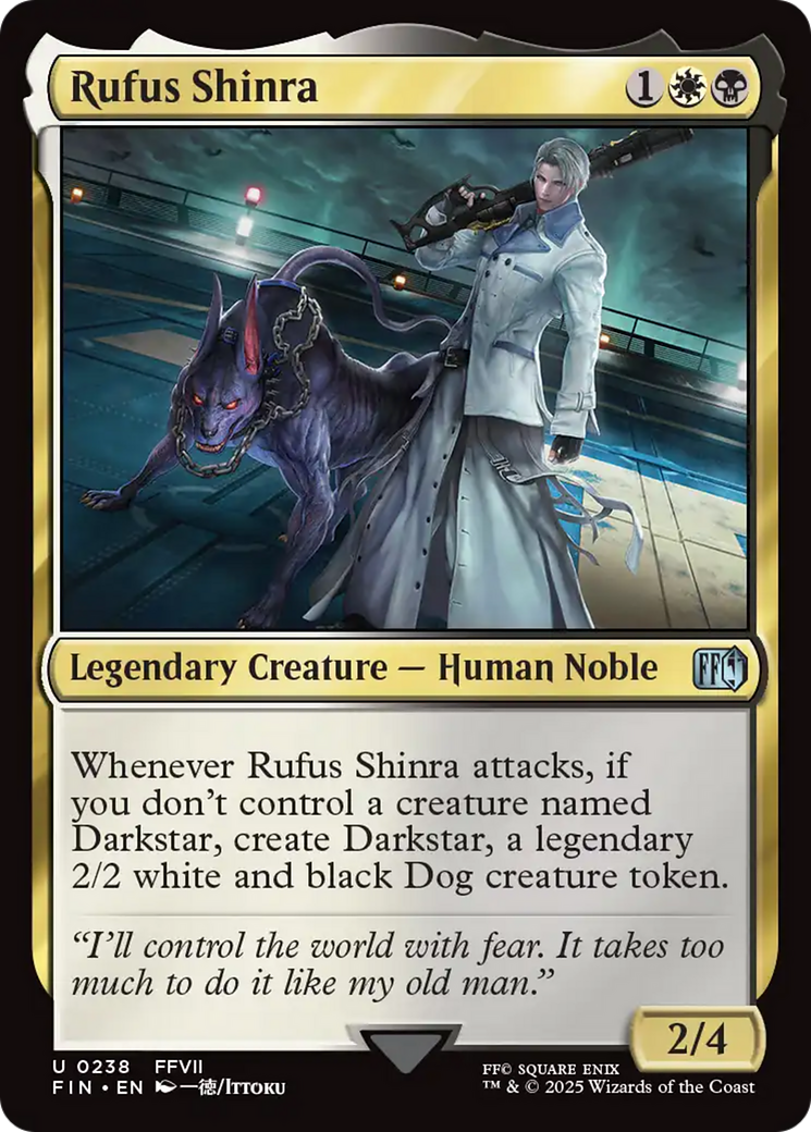 Rufus Shinra (FIN-238)  Foil - FINAL FANTASY