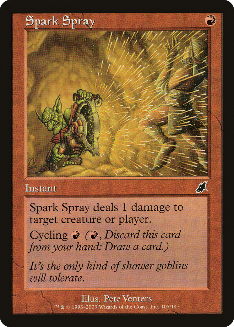 Spark Spray (SCG-105)  Foil - Scourge