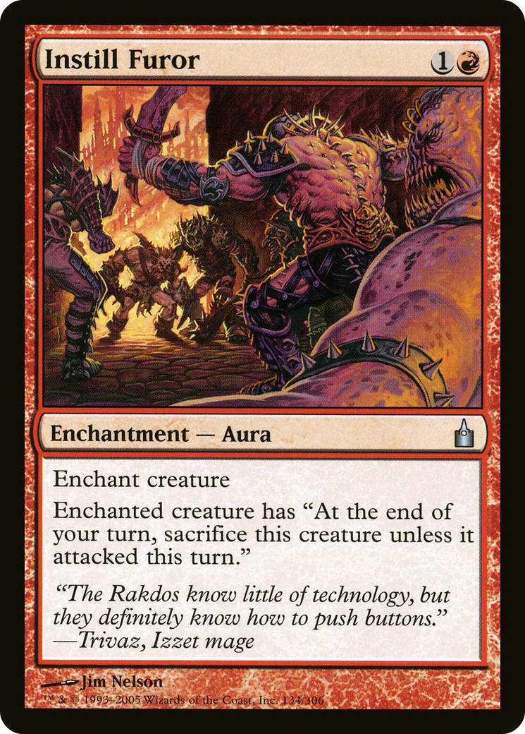 Instill Furor (RAV-134)  - Ravnica: City of Guilds