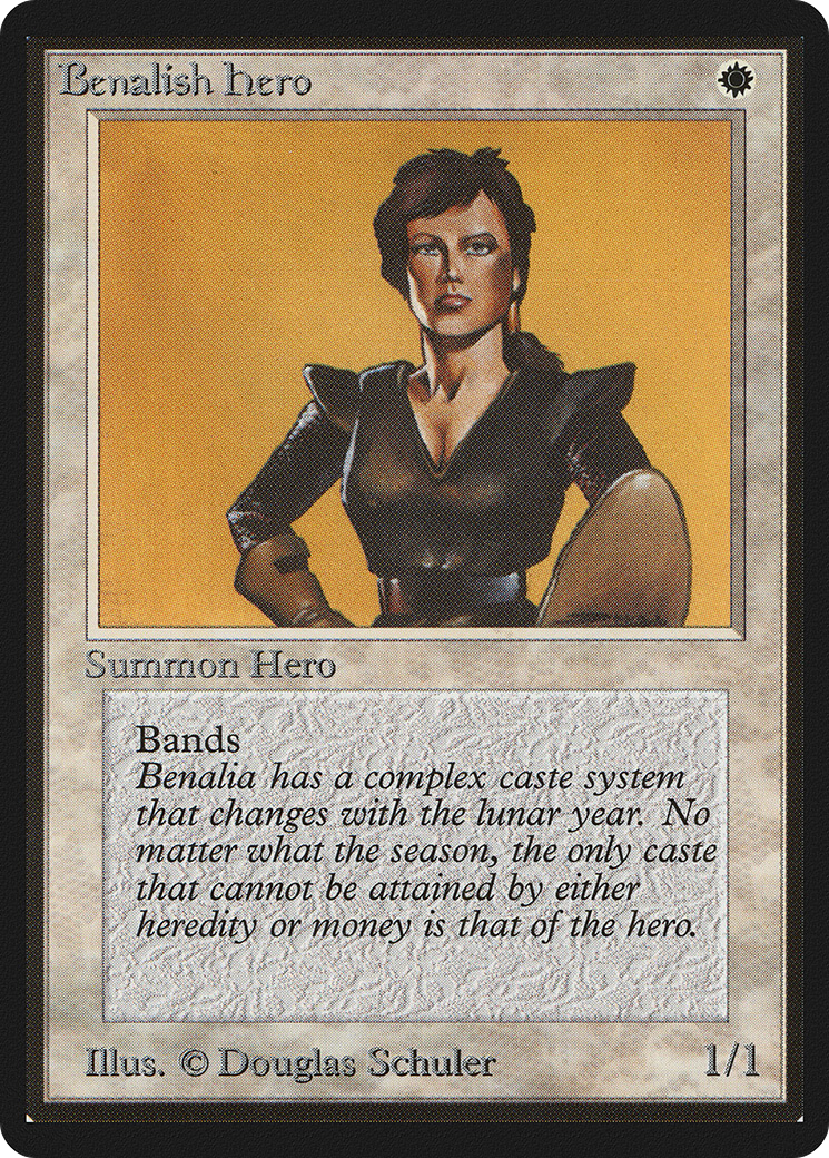 Benalish Hero (LEB-)  - Limited Edition Beta